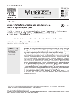 Descargar art&iacute;culo completo. - revista mexicana de urolog&iacute;a