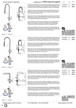 &euro; PURA Acqua di sorgente