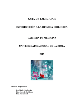 Gu&iacute;a de Actividades Pr&aacute;cticas Qu&iacute;mica 2015