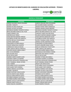 Agencia Piendam&oacute;