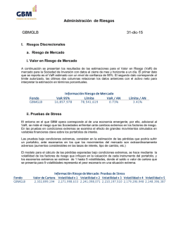 Administraci&oacute;n de Riesgos GBMGLB 31-dic-15