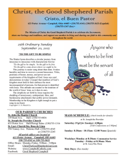 Christ, the Good Shepherd Parish of Campbell, Ohio