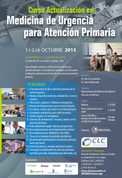 Afiche - Cl&iacute;nica Las Condes