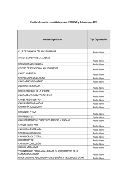 &iexcl;revisa el listado! - Municipalidad de La Reina
