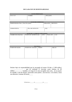 Modelo de Declaraci&oacute;n Responsable Anpper