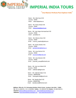 IMPERIAL INDIA TOURS