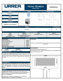 Descarga Ficha T&eacute;cnica