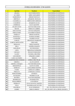 n&oacute;mina graduados de grado