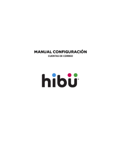 Configuraci&oacute;n de correo