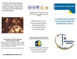 cuarto seminario universitario de medicina legal