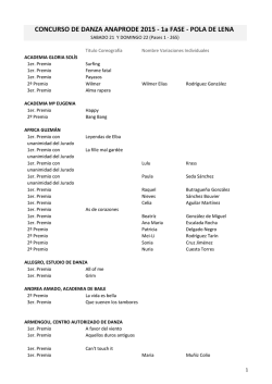 Recompte PREMIS - Pola de Lena