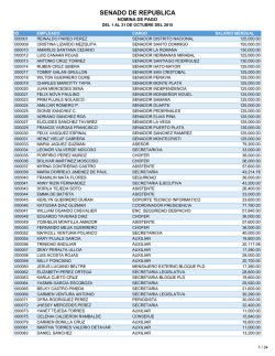 SENADO DE REPUBLICA - Senado de la Rep&uacute;blica