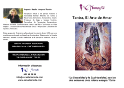 Tantra, El Arte de Amar
