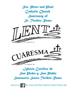 Sts. Peter and Paul Catholic Church Sanctuary of St. Toribio Romo