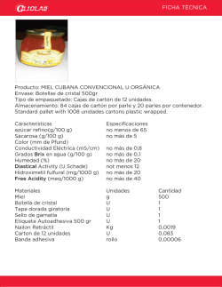 Miel y mezcla ap&iacute;cola