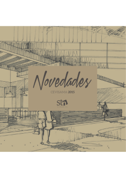 2015 Novedades Cevisama Descarga el cat&aacute;logo en formato PDF