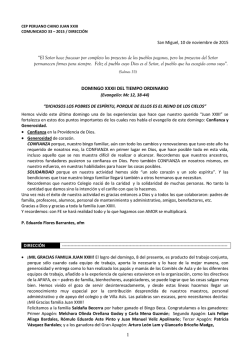 CEP PERUANO CHINO JUAN XXIII