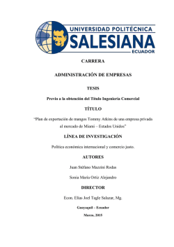 carrera administraci&oacute;n de empresas tesis
