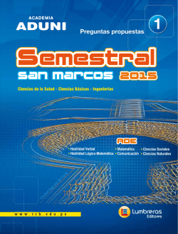 Preguntas propuestas