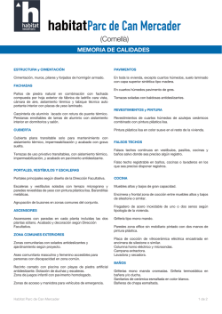 (Cornell&agrave;) - HABITAT PARC DE CAN MERCADER