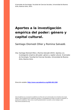 Aportes a la investigaci&oacute;n emp&iacute;rica del poder: g&eacute;nero y capital