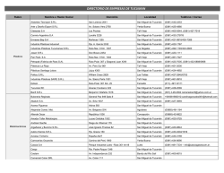 DIRECTORIO DE EMPRESAS DE TUCUMAN