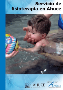 Servicio de fisioterapia en Ahuce