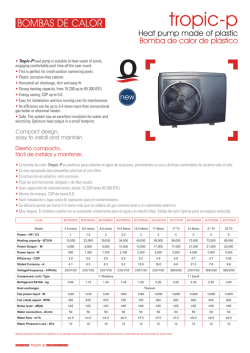 tropic-p - Aquant Pool