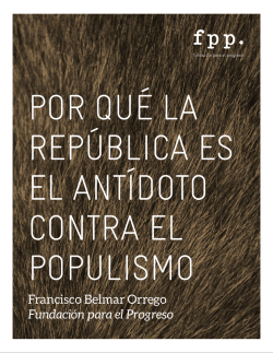 Francisco Belmar Orrego Fundaci&oacute;n para el Progreso