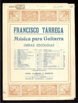 FRANCISCO TARREGA
