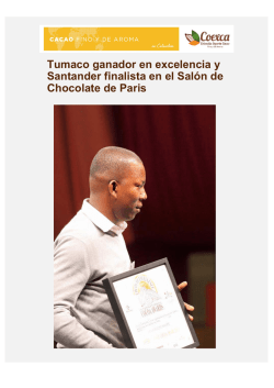Tumaco ganador en excelencia y Santander finalista en el Sal&oacute;n de