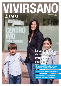 La satisfacci&oacute;n de los clientes de IMQ alcanza la excelencia La
