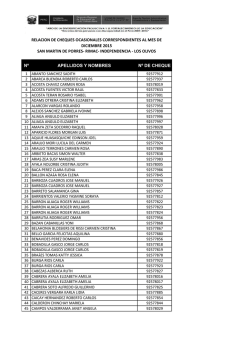 CHEQUES OCASIONAL DIC-15
