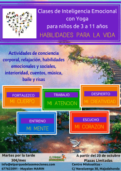 Aqu&iacute;: Clases de Inteligencia Emocional con Yoga