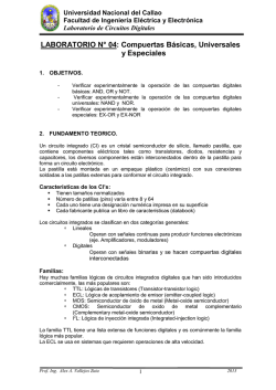 LABORATORIO N&deg;2: Relaciones Escalares y Complejas