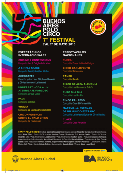 ESPECT&Aacute;CULOS INTERNACIONALES