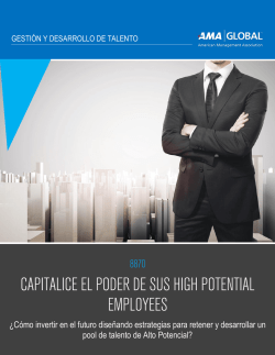 capitalice el poder de sus high potential employees