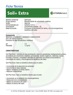 FT SOIL EXTRA - CYTO PERU SAC