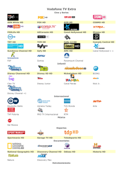 Vodafone TV Extra - Ofertas Vodafone Ono online