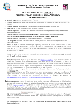 guia de documentos para tramitar el registro y expedic&oacute;n de c&eacute;dula