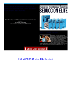 arte de la seduccion pdf secretos de un