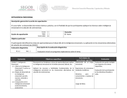 Inteligencia emocional
