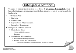 Inteligencia Artificial - ingenier&iacute;a de sistemas y autom&aacute;tica