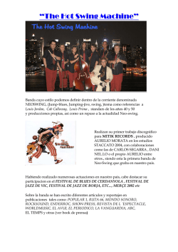&ldquo;The Hot Swing Machine&rdquo;