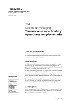 TP4 Dise&ntilde;o de Packaging