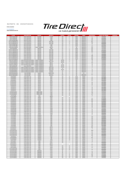 REPORTE DE INVENTARIOS