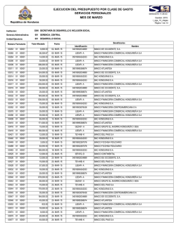 C.3.4.8 Ejecuci&oacute;n del Presupuesto por Clase de Gasto Servicios