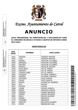 anuncio-listado-prov.. - Ayuntamiento de Catral