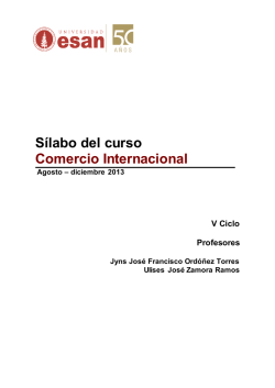 Comercio Internacional