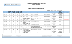 requisici&oacute;n de libros - Universidad Interamericana de Puerto Rico